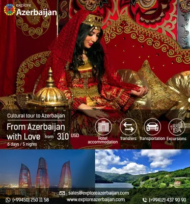 Premium Vector | A heart with the word azerbaijan on it