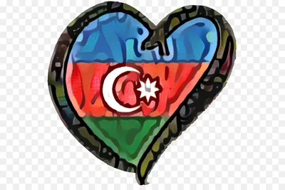 Azerbaijan Flag Clipart Transparent PNG Hd, Azerbaijan Flag Heart Love  Land, Object, Nation, A PNG Image For Free Download