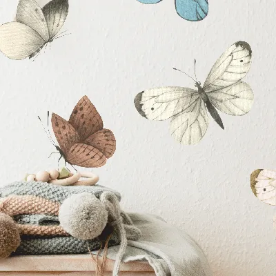 Наклейка 3D Бабочки Бронза 12 штук, 3D наклейки, декоративные наклейки на  стену бабочки 12 шт., интерьерные наклейки на стену, на потолок купить по  выгодной цене в интернет-магазине OZON (290196337)
