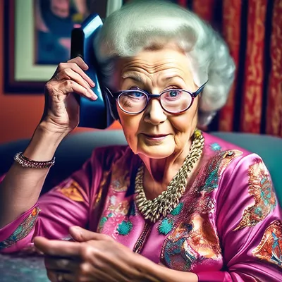 телефон #бабушка #бабуля #мариясергеевна #бабамаша #прабабушка #алло ... |  TikTok