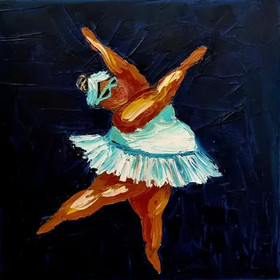 Купить картину Балерина в Москве от художника Самитина Екатерина