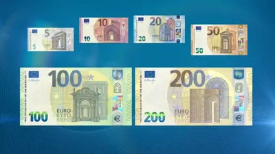 Новые банкноты евро | Euronews