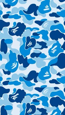 Blue aesthetic | Bape wallpapers, Bape wallpaper iphone, Camo wallpaper