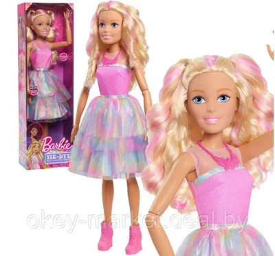 Кукла Barbie Dreamtopia Единорог с синими и розовыми волосами - цена, фото,  характеристики