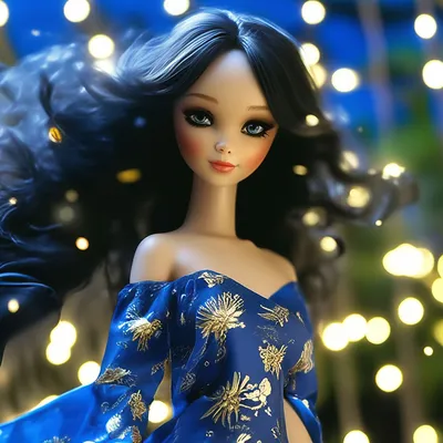 Кукла красивая, барби, красивые очень…» — создано в Шедевруме