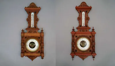 Фигура стилизованного барометра из пенопласта для выставочного стенда |  МОРФУС