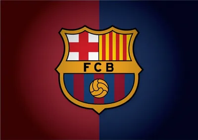 Обои на рабочий стол Знак футбольного клуба Барселона / Barcelona (FCB),  обои для рабочего стола, скачать обои, обои бесплатно