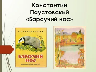 Барсучий нос Паустовский Константин Георгиевич, цена — 84 р., купить книгу  в интернет-магазине