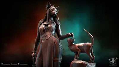 Black Bastet Statue | Field Museum Store