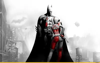 Batman Arkham City (Бэтмен: Аркхэм Сити) :: Batman Arkham (Бэтмен: Аркхэм,  Аркхэмверс, игры про Аркхем) :: Harley Quinn (Харли Квинн, Харлин Квинзель)  :: Бэтмен (бетмен приколы) :: DC Comics (DC Universe, Вселенная