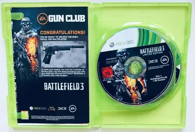Battlefield 3 Limited Edition, Б/У, русская версия - диск для Xbox 360  (ID#1864290563), цена: 180 ₴, купить на Prom.ua