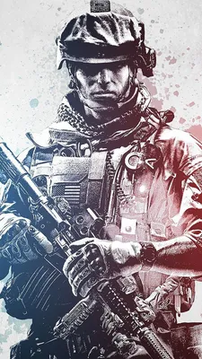 Battlefield 3 - обложка из игры на Riot Pixels, картинка