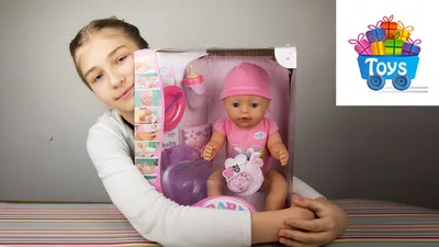 Кукла беби бон распаковка. Baby born doll,Беби бон видео 3. - YouTube