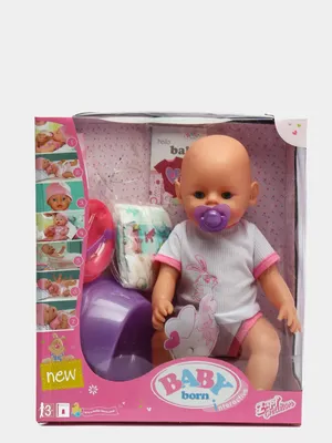 Кукла Беби Бон/ BABY born / пупс/ малыш купить по цене 1173 ₽ в  интернет-магазине KazanExpress