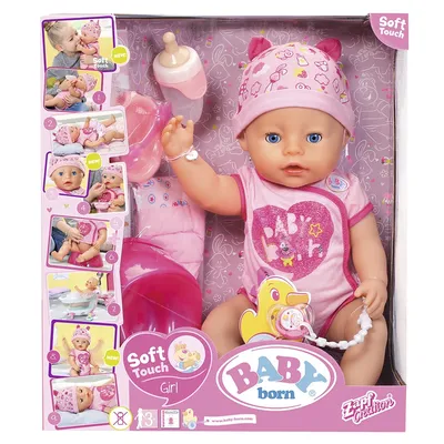 Кукла Zapf Baby Born Soft Touch (824368) , купить по выгодной цене с  доставкой по Молдове в интернет-магазине PandaShop.md