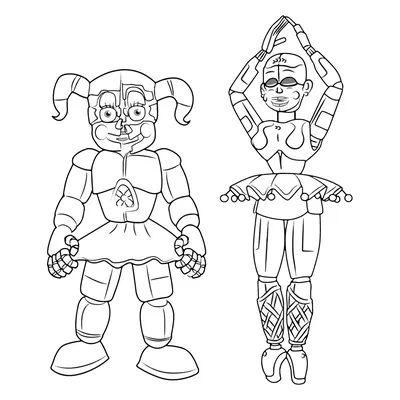 How to draw Circus Baby (FNAF) - YouTube
