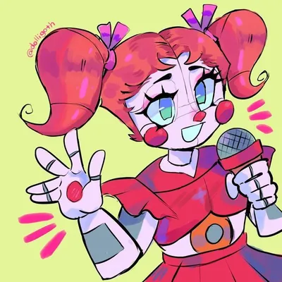 Circus Baby as my part for the Thank You FNAF collab! :  r/fivenightsatfreddys