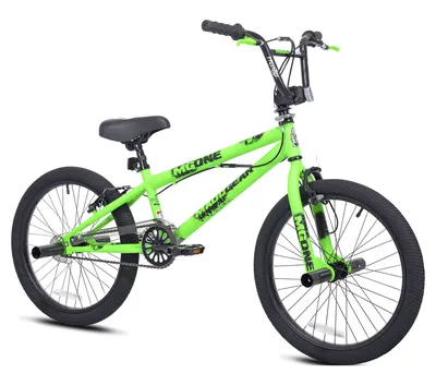 Madd Gear 20-inch Boy's Freestyle BMX Child Bicycle, Green - Walmart.com