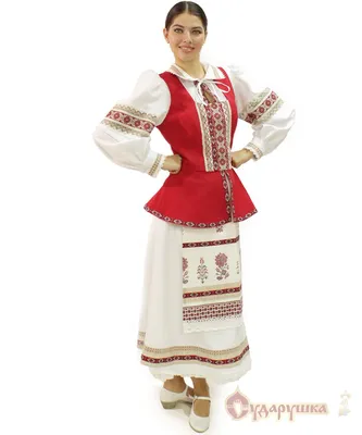 Женский традиционный белорусский костюм