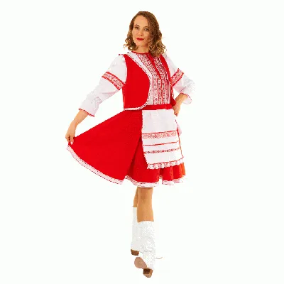 Купить народный костюм \"белорусский женский\" по цене 3 600 ₽ в Москве
