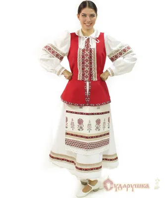 Женский традиционный белорусский костюм