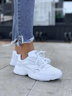 Кроссовки кожа , с мехом белые на платформе женские Sneakers leather, with  fur white on the platform for women | AliExpress