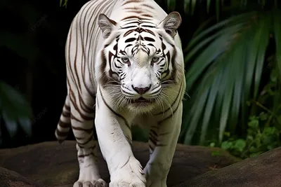Бенгальский белый тигр / Bengal white tiger