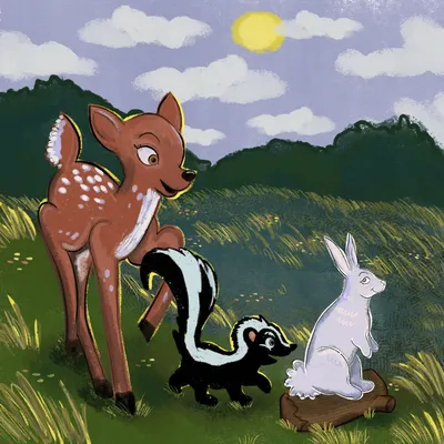 Bambi The Deer Short Bedtime Story - Dream Little Star