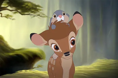 Обои на телефон Ронно | Bambi disney, Disney pixar, Animal art