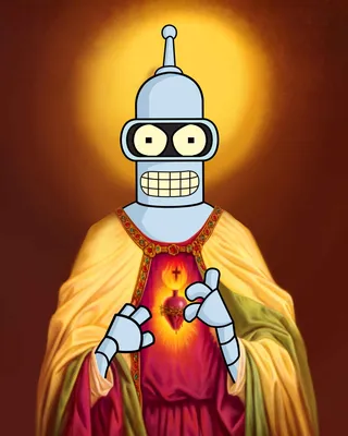 Bender from futurama on Craiyon