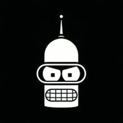 Bender Futurama | 3D-printed locally by independent makers.