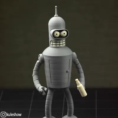 How to draw BENDER (Futurama) step by step, EASY - YouTube