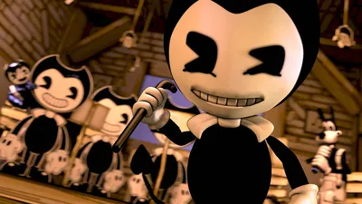 Bendy the ink machine, Бенди, игра…» — создано в Шедевруме