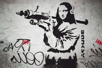 Похитителю граффити Бэнкси на Украине грозит 12 лет лишения свободы -  Газета.Ru | Новости
