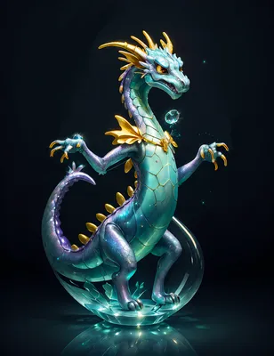Мифология дракона бесплатные фото hd 8k обои | Премиум Фото