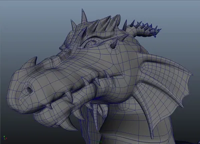 Дракон 3D Модель $20 - .ma .fbx .obj - Free3D
