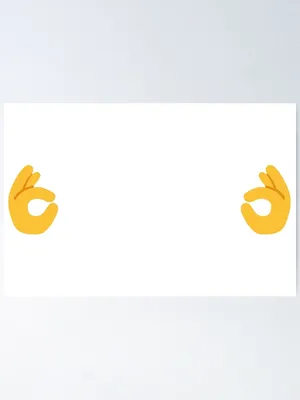 Ok hand sign emoji Royalty Free Vector Image - VectorStock