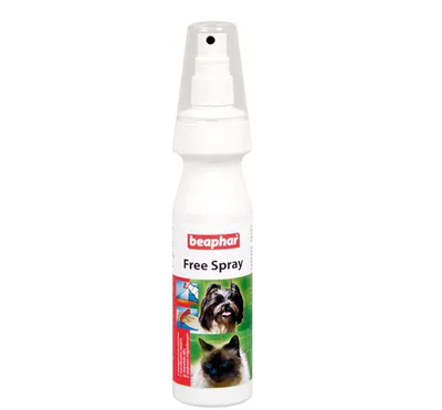 Спрей для животных Beaphar \"Free Spray\" от колтунов для собак и кошек с  миндальным маслом, 150 мл купить по низкой цене с доставкой - БиоСтайл
