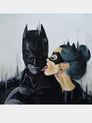 Купить Картина Бэтмен и Женщина-Кошка в Алматы – Магазин на Kaspi.kz