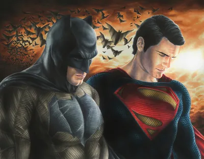 Бэтмен против Супермена. Новые впечатляющие кадры - КиноОрех