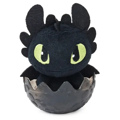 Приручить дракона, Беззубик мягкая игрушка на присоске