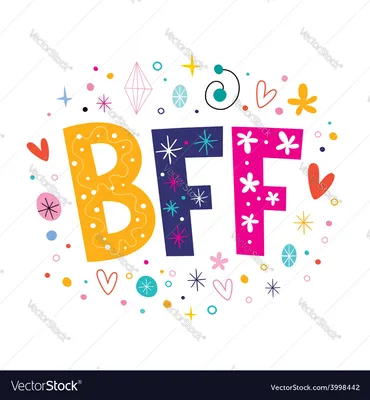 BFF Best Friends Forever, Friendship Day Free Svg File - SVG Heart