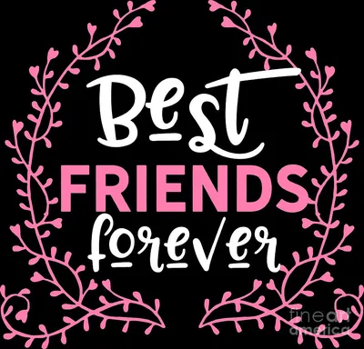 BFF BEST FRIEND FOREVER' Sticker | Spreadshirt