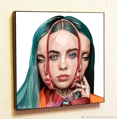 Плакат \"Билли Айлиш сидит на краю люка, Billie Eilish\", 60×43см  (ID#1079426569), цена: 190 ₴, купить на Prom.ua