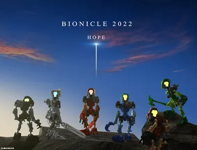 Bionicle action figures on Craiyon