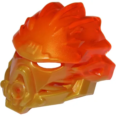LEGO Bionicle Mask with Transparent Neon Orange Back (24148) | Brick Owl -  LEGO Marketplace