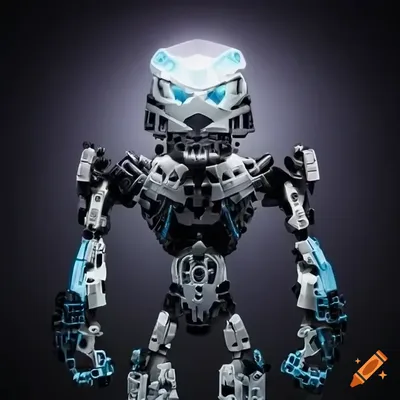 Bionicle set on Craiyon