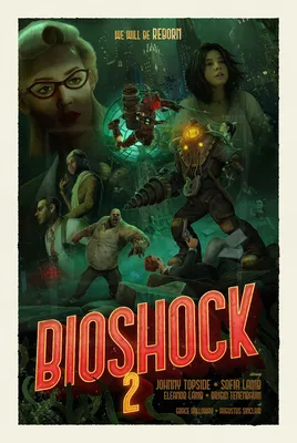 Bioshock 2 Cover Art by JakRabbit96 on DeviantArt