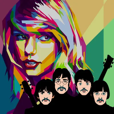Постер The Beatles на стену купить от 290 рублей в арт-галерее DasArt
