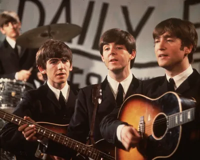 Фотосессия для альбома \"Битлз на продажу\" - The Beatles History